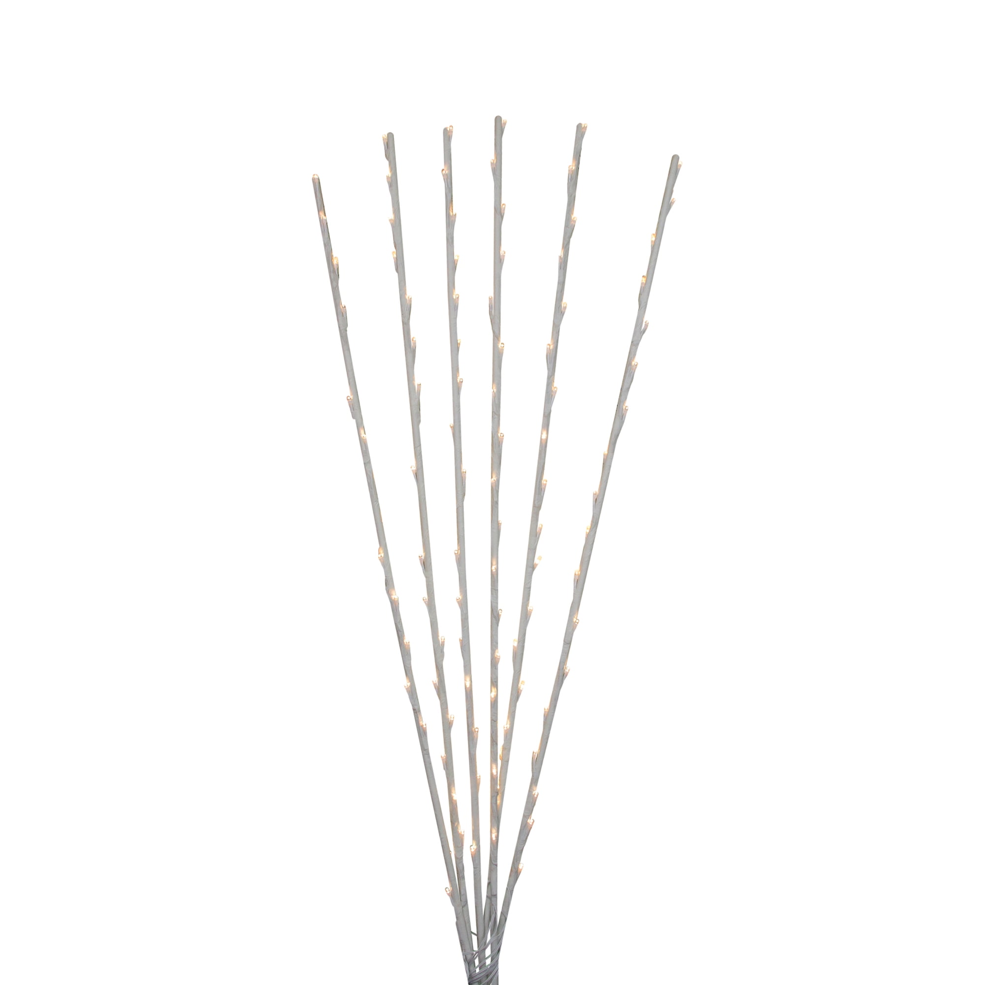 Northlight LED Lighted Branch Spray Outdoor Christmas Decoration - 72" - Set of 6