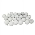 thumbnail image 1 of Northlight Shatterproof 4-Finish 2.5" Christmas Ball Ornament Set, 24 ct. - Winter White, 1 of 2