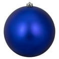 thumbnail image 1 of Northlight Shatterproof Matte Royal Blue Christmas Ball Tree Ornament 8" (200mm), 1 of 4