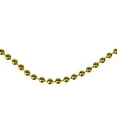 thumbnail image 1 of Northlight Shiny Beaded Christmas Garland -15' x .25" - Gold - Unlit, 1 of 2