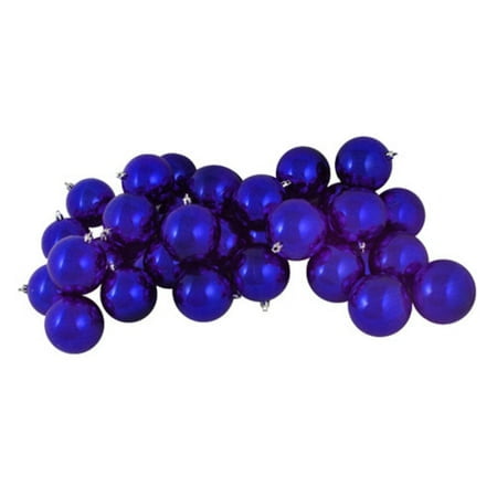 Northlight Shiny Shatterproof Christmas Ball Ornament - Set of 32