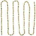 thumbnail image 1 of Northlight Shiny and Matte Beaded Christmas Garland - 9' x .5" - Gold - Unlit, 1 of 6