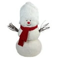 thumbnail image 1 of Northlight Snowman with Twig Arms and Knitted Scarf Christmas Figure - 24.5", 1 of 2