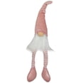 thumbnail image 1 of Northlight Spring Gnome with Dangling Legs Spring Figure - 15.5" - Pastel Pink, 1 of 5