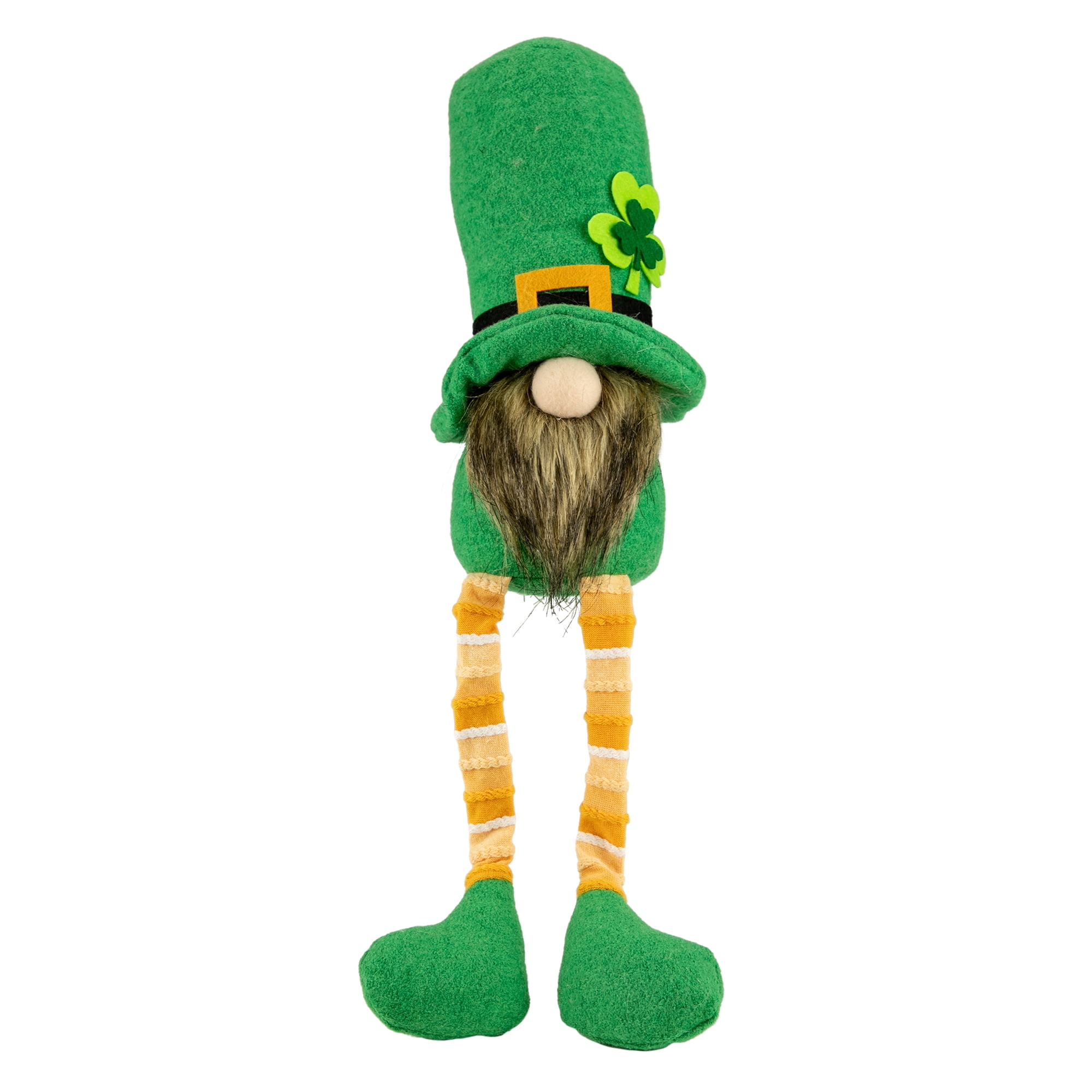 Northlight St. Patrick's Day Leprechaun Gnome with Dangly Legs - 17"