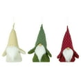 thumbnail image 1 of Northlight Standing Plush Gnomes Christmas Figurine Ornaments - 8.5" - Set of 3, 1 of 5