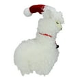 thumbnail image 1 of Northlight Standing Plush Sleeping Llama with Jingle Bell Necklace Christmas Figure - 13", 1 of 2