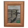 thumbnail image 1 of Textured Metal Picture Frame - for 5" x 7" Photo - Copper Finish, 1 of 6