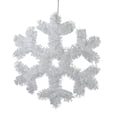 thumbnail image 1 of Northlight Tinsel Snowflake Christmas Window Decoration - 13.5", 1 of 1