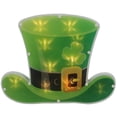 thumbnail image 1 of Northlight Traditional Novelty White LED Lights Leprechaun Hat Decoration, 1 of 2