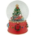 thumbnail image 1 of Northlight Train and Christmas Tree Village Musical Snow Globe - 8", 1 of 6