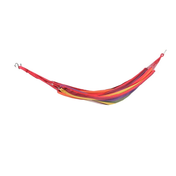 Northlight Wide Striped Woven Cotton Brazilian Hammock - 76" x 39.5" - Multi-Color