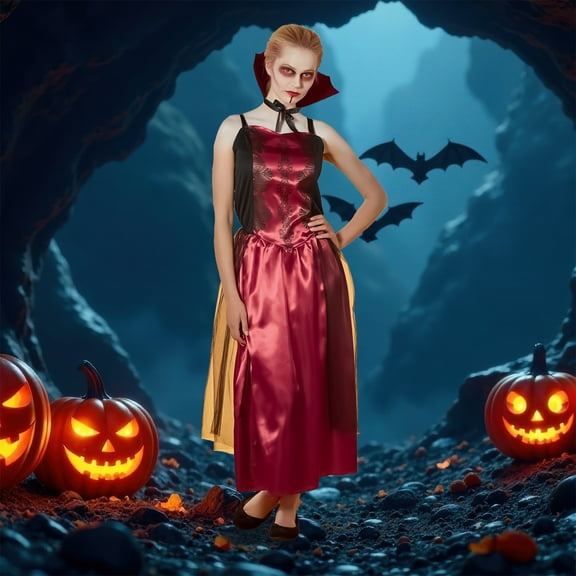 Northlight Vampire Countess Women's Halloween Dress Costume - Medium