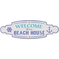 thumbnail image 1 of Northlight Welcome To Our Beach House Metal Wall Sign - 25.25", 1 of 6
