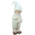 thumbnail image 1 of Northlight Winter Boy with Tall Hat Christmas Figure - 19" - White and Beige, 1 of 2