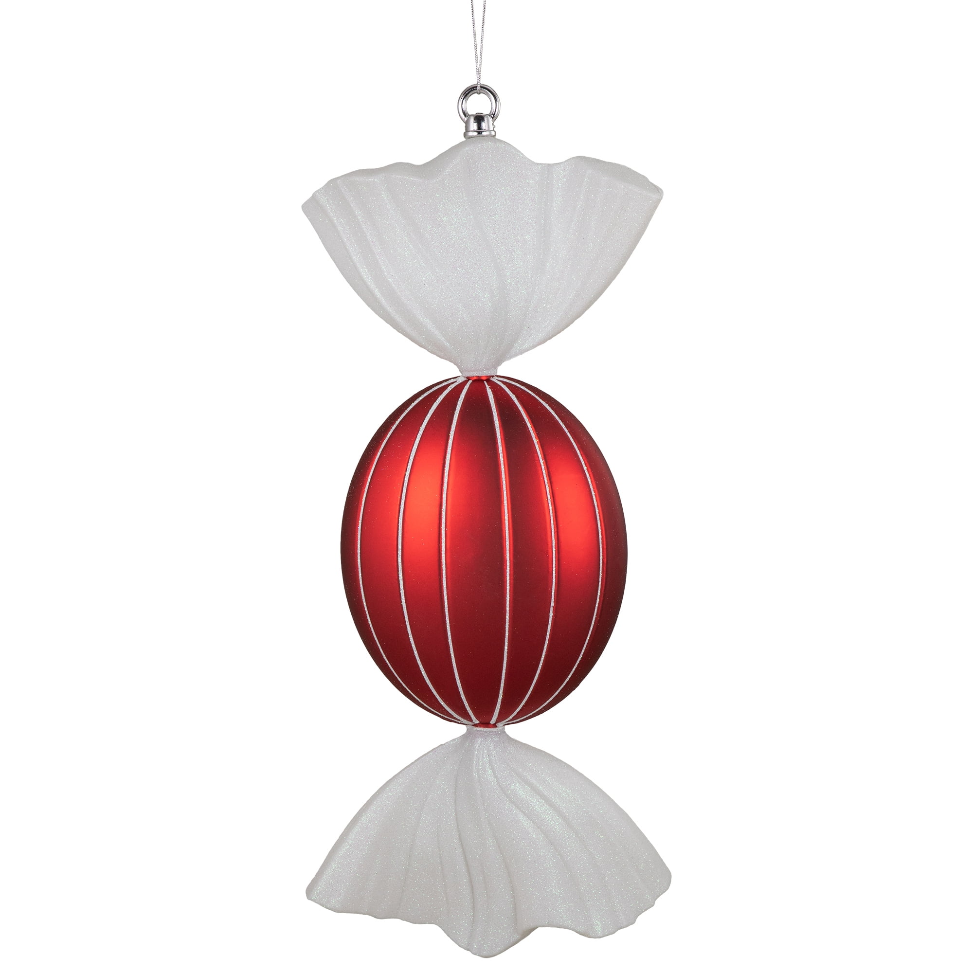 Northlight Wrapped Candy with Glitter Shatterproof Commercial Christmas Ornament - 18"