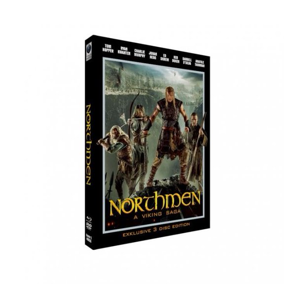 Northmen - A Viking Saga - Mediabook - 3 Disc Limited Special Edition - 77 Stck - Co (Blu-ray)
