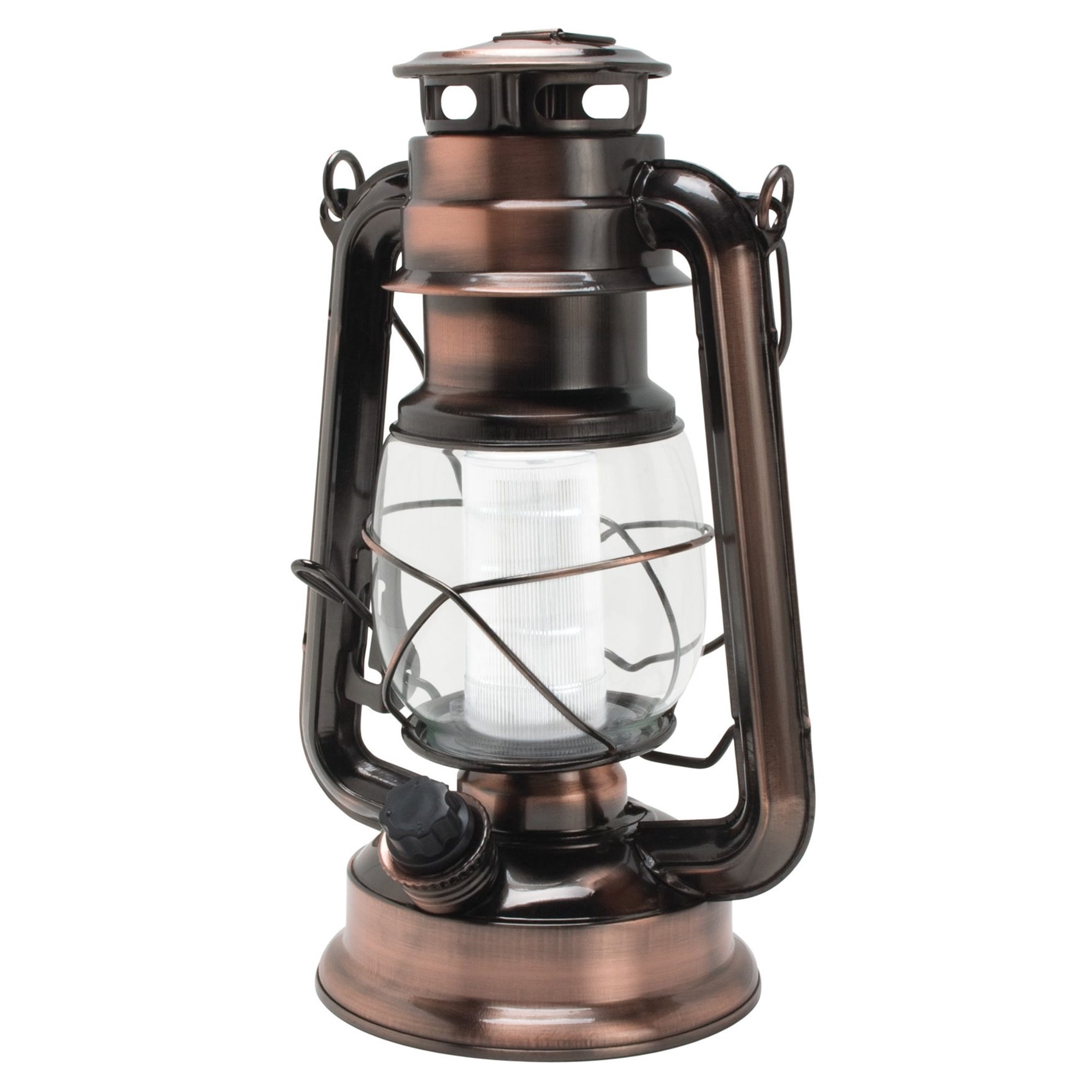 Northpoint LED Lantern, 12-LED 150-Lumen Lantern, Copper Indoor