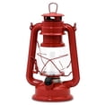 thumbnail image 1 of Northpoint LED Lantern, 12-LED 150-Lumen Lantern, Holly Berry Indoor Outdoor Lantern, Home Decor Vintage Lantern, Battery Operated Hanging or Tabletop Hurricane Lantern, 1 of 6