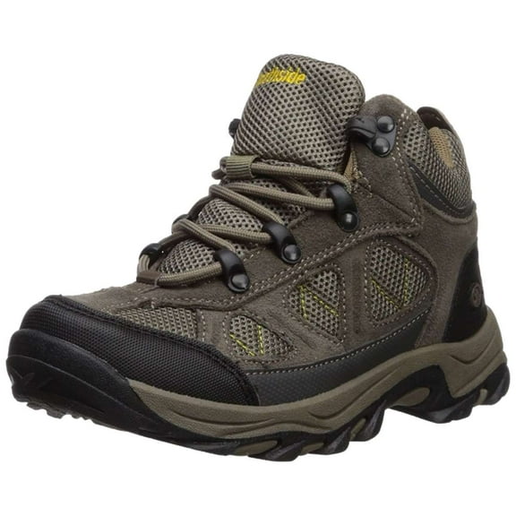 Northside Boys Caldera Junior Hiking Boot, Stone \ Yellow,7 M US