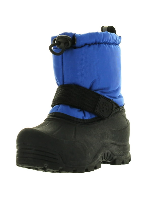 Boys Frosty Waterproof All Weather Snow Boots, Royal Blue, 6