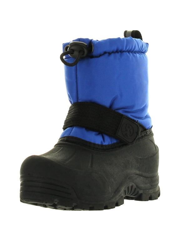 Boys Frosty Waterproof All Weather Snow Boots, Royal Blue, 9