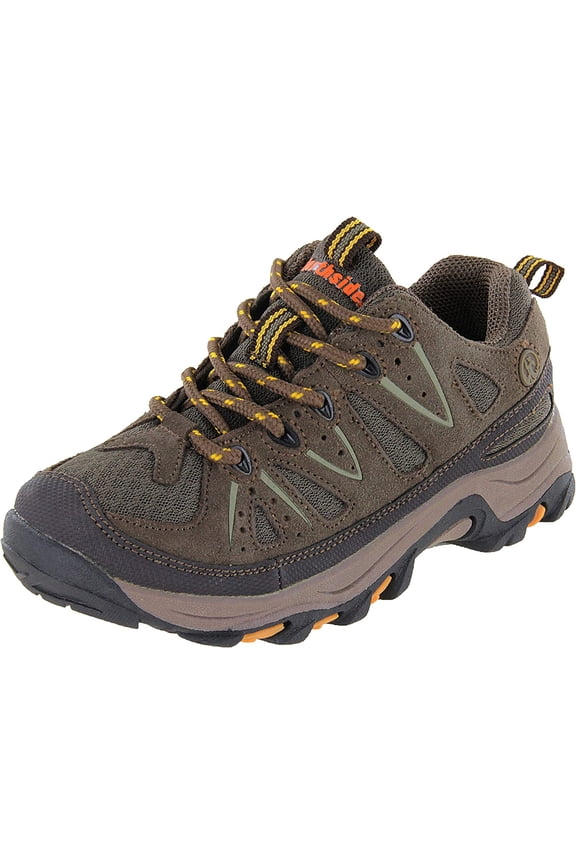 Cheyenne JR Hiking Boot (Little Kid/Big Kid) Little Kid (4-8 Years) 2 Little Kid Taupe/Mango