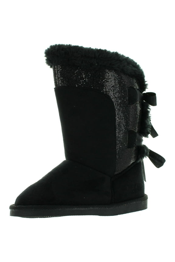 Girls Tia Fashion Faux Suede Boots