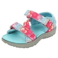thumbnail image 1 of Northside Girls' Shoes Water-Resistant Open Toe, Medium Aqua/Pink, 11 Little Kid, 1 of 6