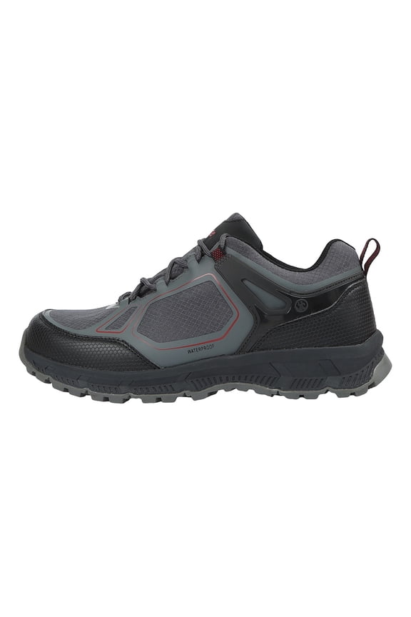 Mens Northside BEAUMONT WP Shoe Size: 8.5 Dark Gray - Red Outdoor