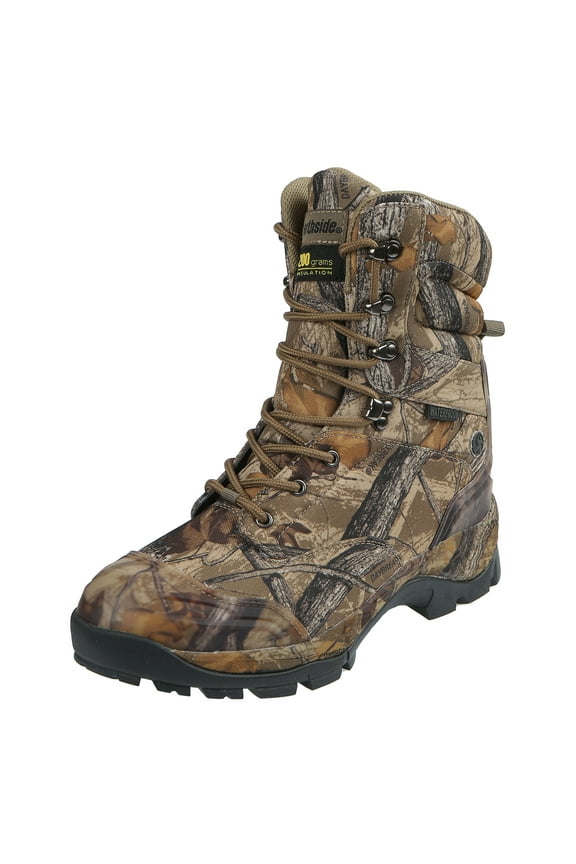 Mens Crossite Waterproof 200 Gram Insulated Camo Hunting Boot