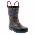thumbnail image 1 of Northside Tractor Toddler Boys' (6-10) Rain Boot | 923103T947 Grey, 1 of 6