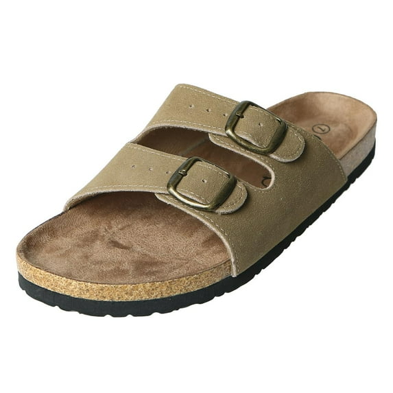 Northside Women's Mariani Leather 2-Strap Cork Sandal