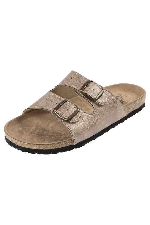 Women's Mariani Leather 2-Strap Cork Sandal