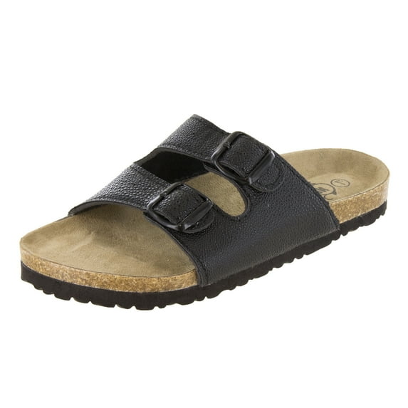 Northside Women's Mariani Leather 2-Strap Cork Sandal