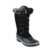 Northside Womens Kathmandu Waterproof Insulated Leather Tall Winter Snow Boot