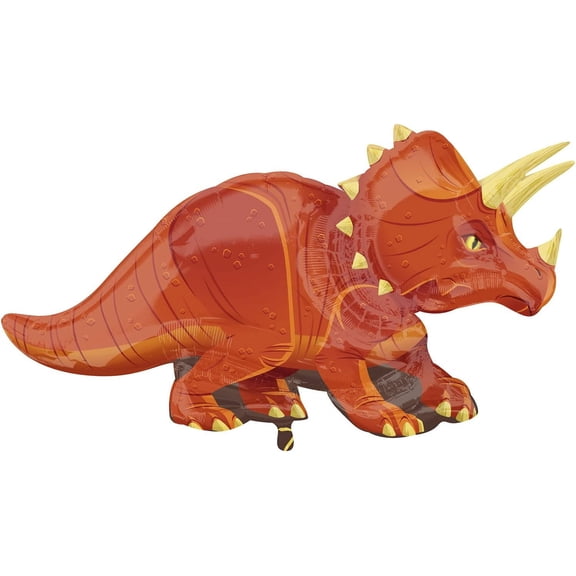 42" Triceratops Dinosaur Mylar Foil Balloon