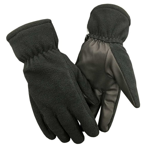 Northstar Hand Armor Unisex Fleece Thinsulate Waterproof Gloves, Black 501BK