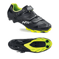 thumbnail image 1 of Northwave Scorpius 2 SRS Mountain Cycling Shoes Mens 46 EU Black FlouYellow, 1 of 2