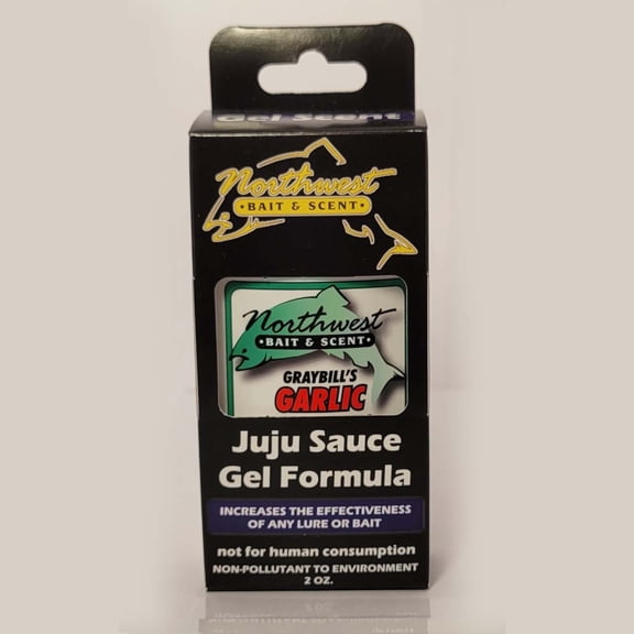 Northwest Bait & Scent - Graybill's JuJu Sauce Gel Formula, Garlic 2oz