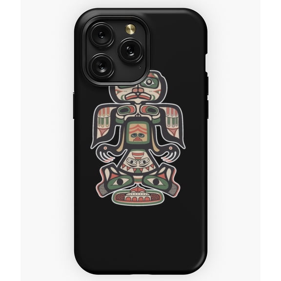 Northwest Coast Native Viking American Art A13241 Phone Case for iPhone 11 to 17 Pro Max