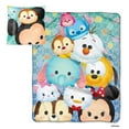 thumbnail image 1 of Northwest Enterprises Disney Tsum Tsum Micro Raschel Throw Blanket and Pillow Set, 1 of 1