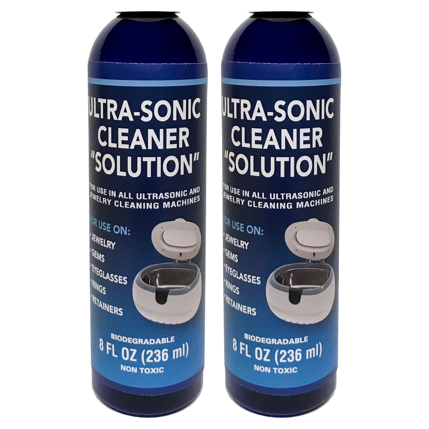 Powerful Non-Toxic Ultrasonic Cleaner Solution - 1 Gallon - Safe on All  Metals