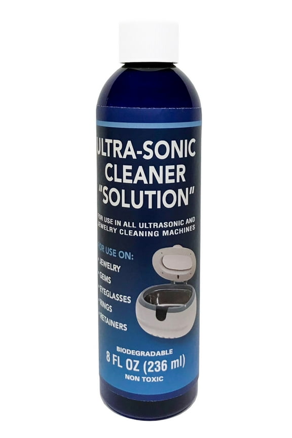Jewelry Cleaner, Ultrasonic Jewelry Cleaner Solution (8 Ounces)