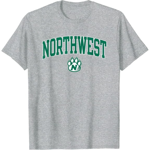 Northwest Missouri State Bearcats Arch Over Heather Gray T-Shirt