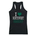 thumbnail image 1 of Northwest Missouri State University Women I Love Tank Top, Black & White - Medium, 1 of 1