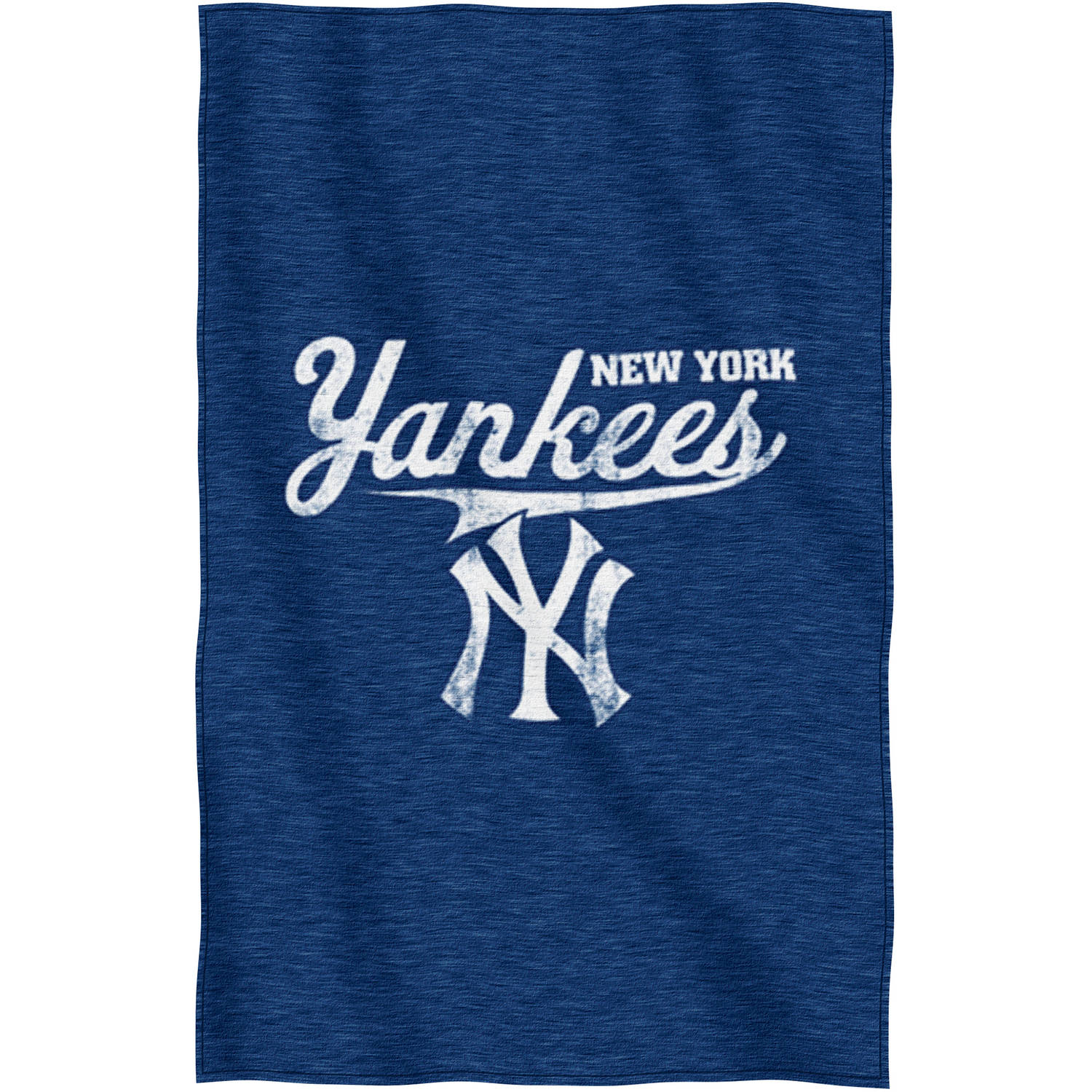 MLB New York Yankees "Script" Sweatshirt Throw Blanket, 54" x 84"