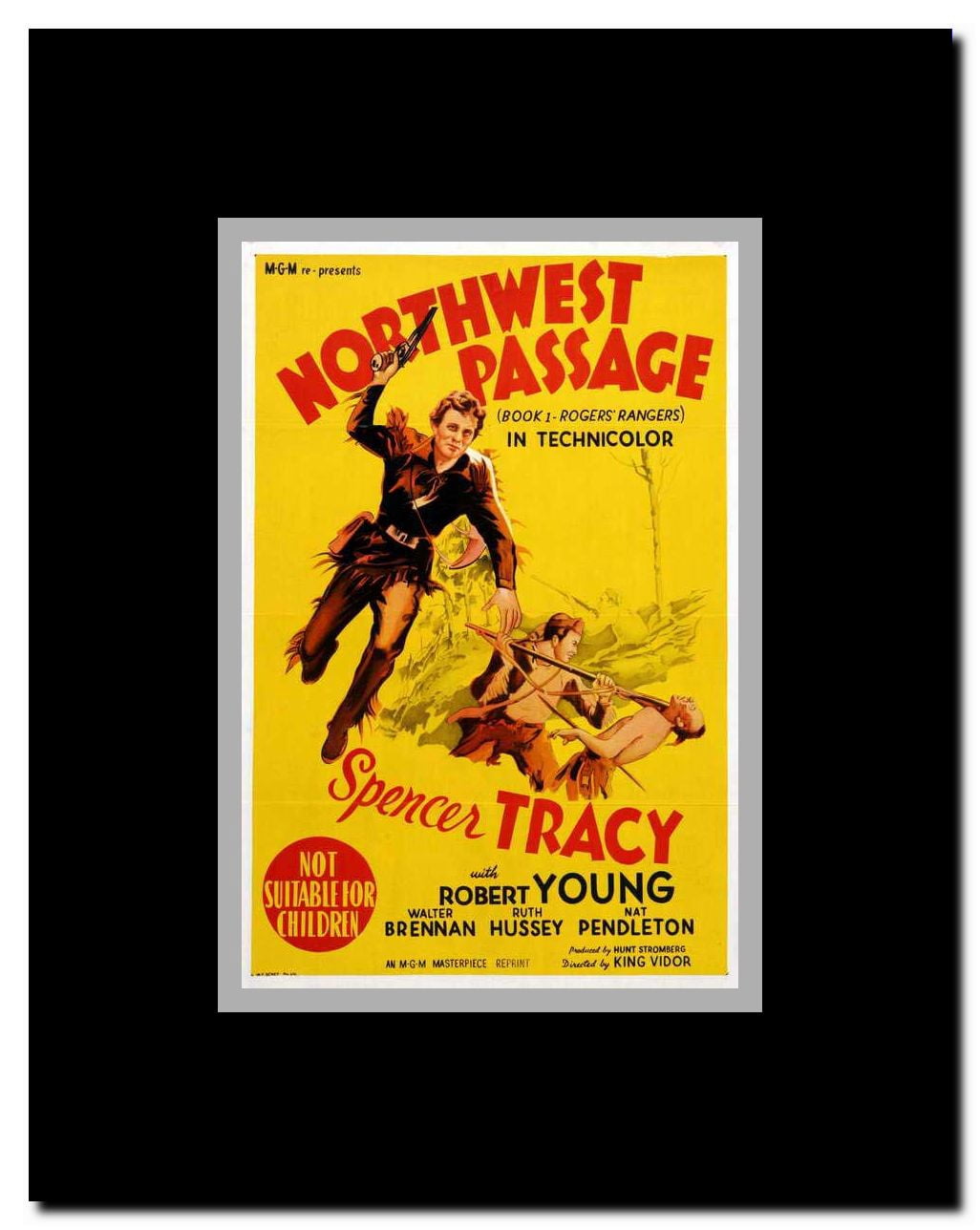 Northwest Passage Framed Movie Poster