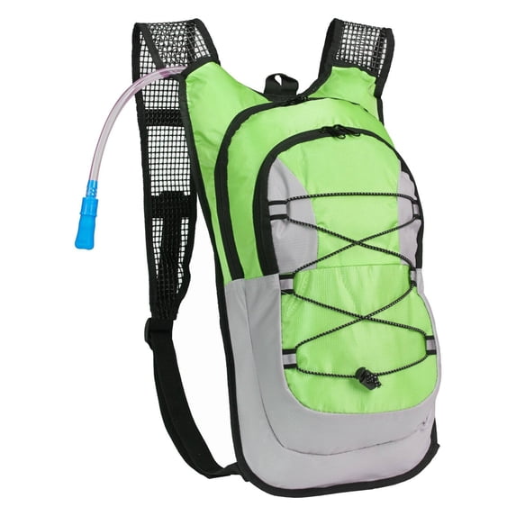 Northwest Survival Hydration Pack - 2 Liter Water Bladder with Extra Large Storage Compartment Backpack