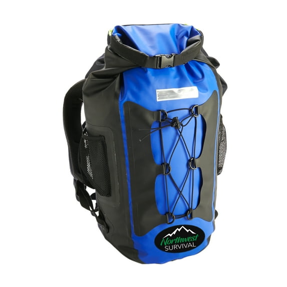Northwest Survival Waterproof Backpack Blue